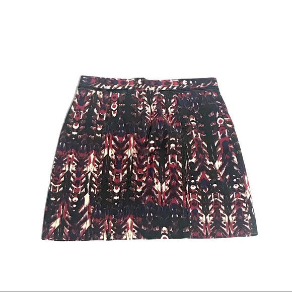 💎 H&M Hot Festive Ethnic paint pattern mini skirt - Picture 2 of 8